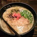 麺屋松三 - とんこつ塩