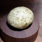 yokoyama - 小麦の葉を練り込んだ蒸しパン