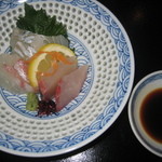 和食もみじ - 鯛・鮃のお造り