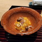 井本 - ワタリガニと柿のジュレ