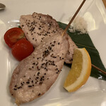 のあ - 地元のブランド豚の串焼き