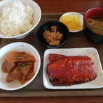 まぐろレストラン - 朝定食（ごはん普通）