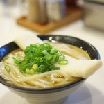 うどん 丸香 - 釜かけに上天