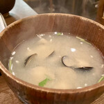 竹うち - しじみ汁は毎回、必ず頼むw