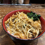 ラーメン あじゃあら - 小豚キムチ丼　300