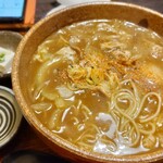 Teuchi Soba Yamizo - カレー南蛮蕎麦　1,050円