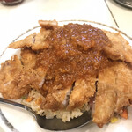 カレーの店 タカサゴ - ダブルカツのせタカサゴ風ピラフ（少なめ）