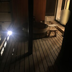 加賀屋 - 部屋の露天風呂