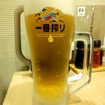 Kumamoto Ra-Men Koku Tei - やっぱビールでしょ♡