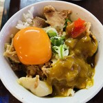 げんき家 - 可変型・ミニ肉煮丼