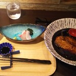 うみからそらへ - 別の日のうみそら定食（カレイの煮付）1000円