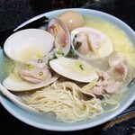 塩そば専門店 桑ばら - 余り物全部ブッこんだ塩中華そば