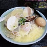 塩そば専門店 桑ばら - 余り物全部ブッこんだ塩中華そば