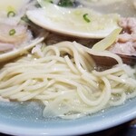 塩そば専門店 桑ばら - 余り物全部ブッこんだ塩中華そば