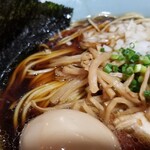 塩そば専門店 桑ばら - 水出汁鯛煮干しの淡麗そば（タマリ醤油）