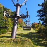 横手山頂ヒュッテ 雲の上のレストラン - 途中からはリフトで上がるよ