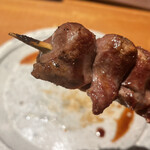 炭焼 おかげさん - 鹿児島県産の薩摩赤鶏の砂肝