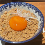 炭焼 おかげさん - 鶏そぼろ飯〜しっとりしてフワッとしたそぼろ
