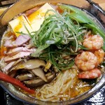 ラーメン巌哲 - 酸辣涼湯麺 (サンラーリャンタンメン）