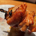 炭焼 おかげさん - 三重県産の伊勢赤鶏(赤鶏)のかしわ