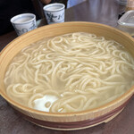 釜あげうどん 長田 in 香の香 - たらいうどん　4.5人前