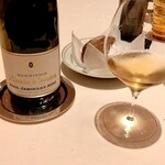 ロオジエ - 魚料理に合わせてエルミタージュの白。