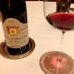 ロオジエ - 鴨肉に合わせてブルゴーニュはモレ・サン・ドニの赤を。これは素晴らしいワインでしたね。