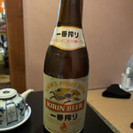 小料理 椿 - 瓶ビール
