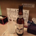 浅草名代らーめん 与ろゐ屋 - 今日は暑いのでまずはビール