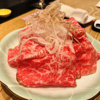 ステーキ＆ワイン いしざき - いしざき特製「ローストビーフレア霜降り」①
