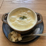 Resutoran Kamejuu - とうもろこしの冷スープ