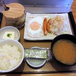 Yayoi Ken - やよい軒 「目玉焼朝食」