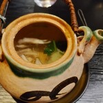 小料理 椿 - 土瓶蒸し。