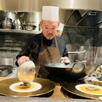 仁修樓 - ◎フカヒレのあんをかけて。。。