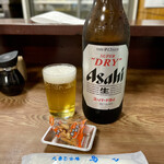 鳥万 - 瓶ビール(大) 490円