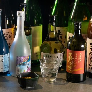 A must-see for shochu and sake lovers! Full range of famous sake delivered directly from Hokkaido