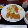 雅楽之助 - カキフライそばセット