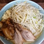 ラーメン二郎 - ラーメン　にんにくアフラ