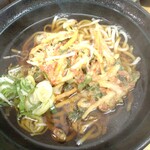 ふじ - かき揚げうどん（細）