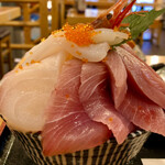 Toro Masa - 海鮮丼裏側