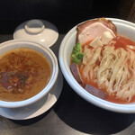 らーめん三極志 - エビ辛つけ麺(950円)