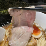 酒肴場 屯 -   津軽煮干し中華蕎麦（味玉入り）¥900