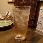 活食・隠れ酒蔵 かけはし - 焼酎丹波黒豆茶割り 660円
