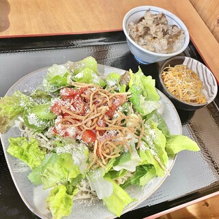 そば処　英太郎 - サラダ蕎麦ランチ