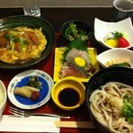 日本料理秀優 - 本日の日替わり。相変わらずボリュームがすごい！