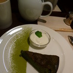 オーガニックハウス - 抹茶ガトーショコラ