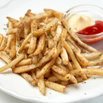 Potato fries or spicy potato fries