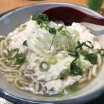 天龍 - ゆし豆腐そば　とにかく優しくてほっとする味です。