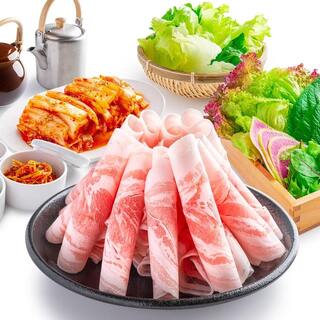 Our most popular item! Grilled with special sauce [Kanna samgyeopsal]