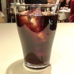 Ginza Itarian Fabizu - メインセット<数量限定> 1000円 のアイスコーヒー